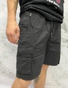 Bermuda Jogger Cargo negro