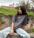 Remera Boxy Shady Logo